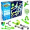 Marble Genius Marble Run Booster Set - 30 Pieces Total (10 Action Pieces Included), Construction Building Blocks Toys for Ages 3 and Above, Add-On Set, Space